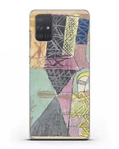 Чехол Азиатские артисты (Клее Пауль) силиконовый для Samsung Galaxy A71 [SM-A715F]