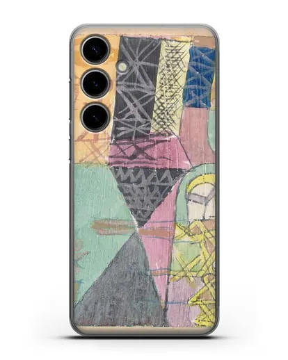 Чехол Азиатские артисты (Клее Пауль) силиконовый для Samsung Galaxy S24 Plus