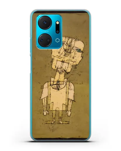 Чехол Призрак гения (Клее Пауль) силиконовый для Honor X7a Plus