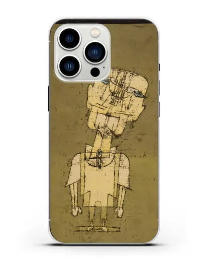 Чехол Призрак гения (Клее Пауль) силиконовый для iPhone 13 Pro