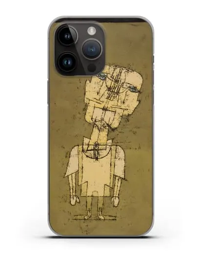 Чехол Призрак гения (Клее Пауль) силиконовый для iPhone 14 Pro Max