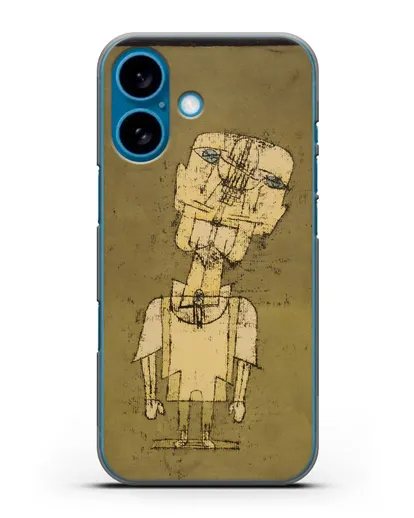 Чехол Призрак гения (Клее Пауль) силиконовый для iPhone 16