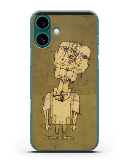 Чехол Призрак гения (Клее Пауль) силиконовый для iPhone 16 Plus