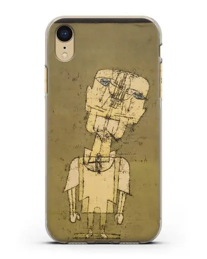 Чехол Призрак гения (Клее Пауль) силиконовый для iPhone XR