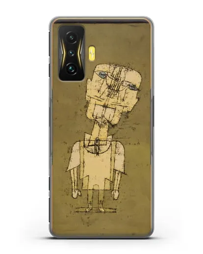 Чехол Призрак гения (Клее Пауль) силиконовый для Xiaomi Poco F4 GT