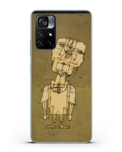 Чехол Призрак гения (Клее Пауль) силиконовый для Xiaomi Poco M4 Pro 5G