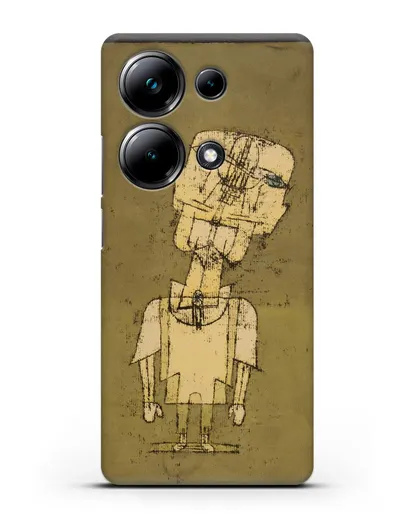 Чехол Призрак гения (Клее Пауль) силиконовый для Xiaomi Poco M6 Pro