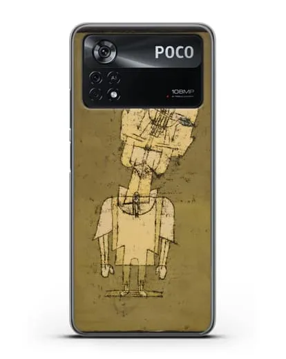Чехол Призрак гения (Клее Пауль) силиконовый для Xiaomi Poco X4 Pro