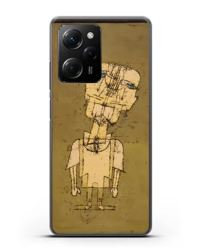 Чехол Призрак гения (Клее Пауль) силиконовый для Xiaomi Poco X5 Pro