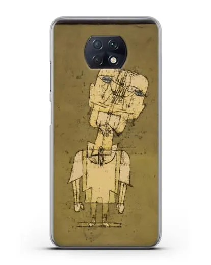 Чехол Призрак гения (Клее Пауль) силиконовый для Xiaomi Redmi Note 9T