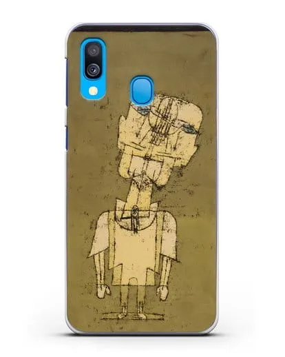 Чехол Призрак гения (Клее Пауль) силиконовый для Samsung Galaxy A40 [SM-A405F]