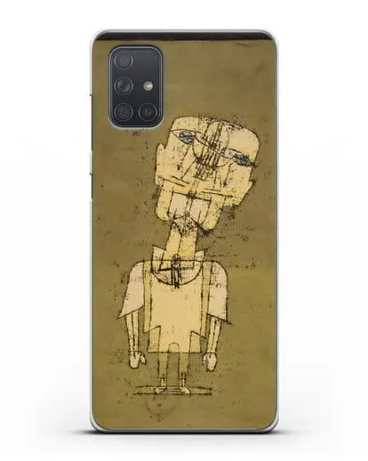 Чехол Призрак гения (Клее Пауль) силиконовый для Samsung Galaxy A71 [SM-A715F]