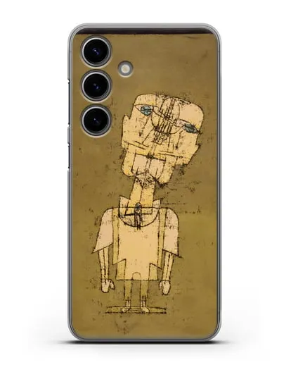 Чехол Призрак гения (Клее Пауль) силиконовый для Samsung Galaxy S24