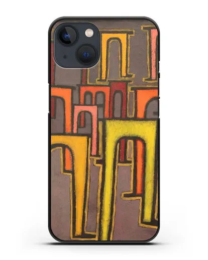 Чехол Революция виадука (Клее Пауль) силиконовый для iPhone 13 Mini