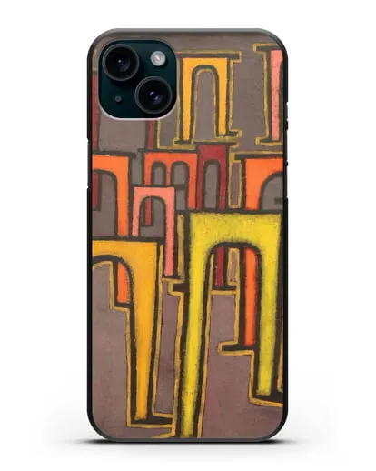 Чехол Революция виадука (Клее Пауль) силиконовый для iPhone 15 Plus