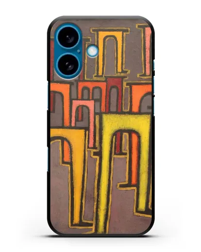 Чехол Революция виадука (Клее Пауль) силиконовый для iPhone 16