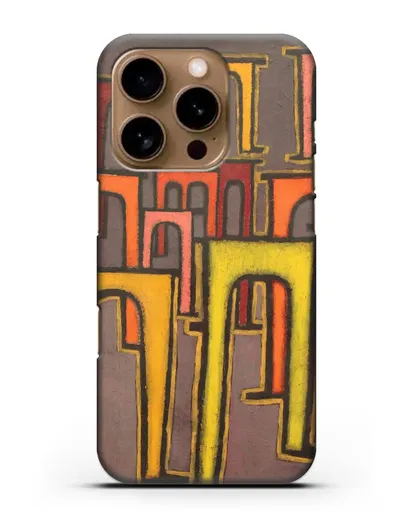 Чехол Революция виадука (Клее Пауль) силиконовый для iPhone 16 Pro