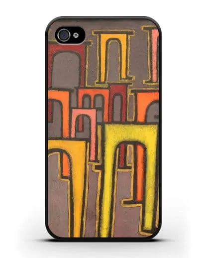 Чехол Революция виадука (Клее Пауль) силиконовый для iPhone 4/4s