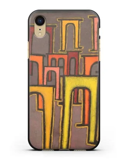 Чехол Революция виадука (Клее Пауль) силиконовый для iPhone XR