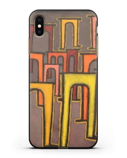 Чехол Революция виадука (Клее Пауль) силиконовый для iPhone XS Max