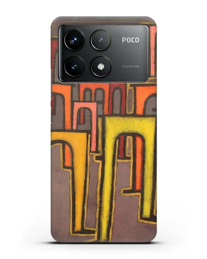 Чехол Революция виадука (Клее Пауль) силиконовый для Xiaomi Poco F6 Pro