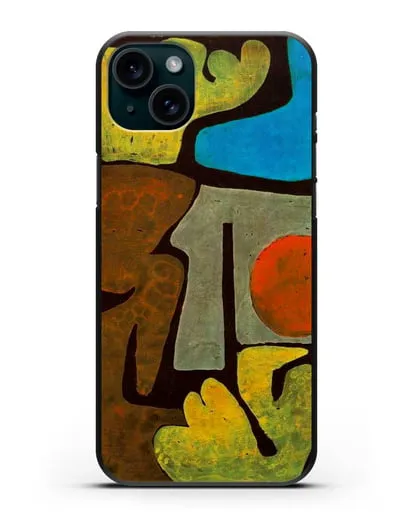 Чехол Парк идолов (Клее Пауль) силиконовый для iPhone 15 Plus