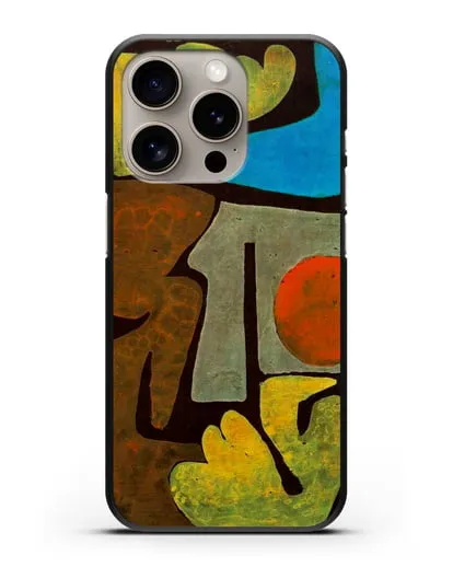 Чехол Парк идолов (Клее Пауль) силиконовый для iPhone 15 Pro