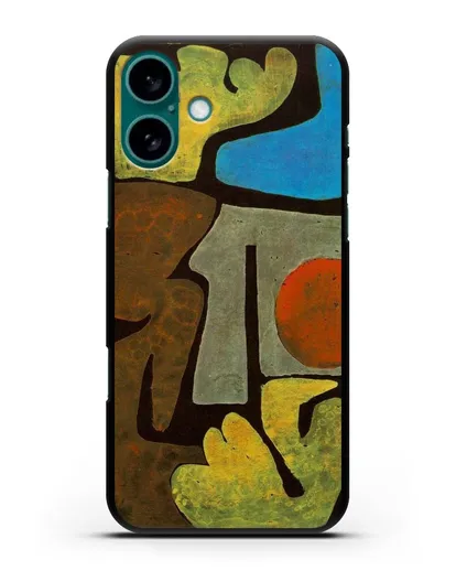 Чехол Парк идолов (Клее Пауль) силиконовый для iPhone 16 Plus