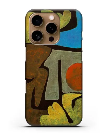 Чехол Парк идолов (Клее Пауль) силиконовый для iPhone 16 Pro