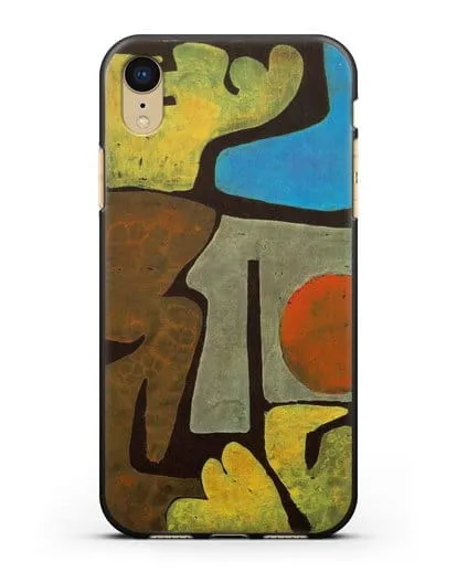 Чехол Парк идолов (Клее Пауль) силиконовый для iPhone XR