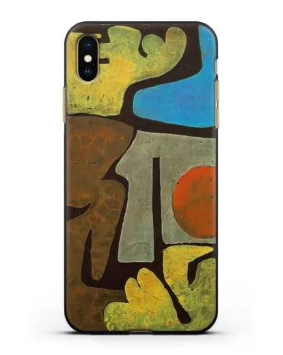 Чехол Парк идолов (Клее Пауль) силиконовый для iPhone XS Max