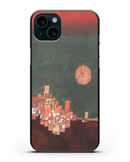 Чехол Выбранное расположение (Клее Пауль) силиконовый для iPhone 15 Plus