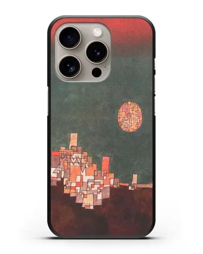 Чехол Выбранное расположение (Клее Пауль) силиконовый для iPhone 15 Pro