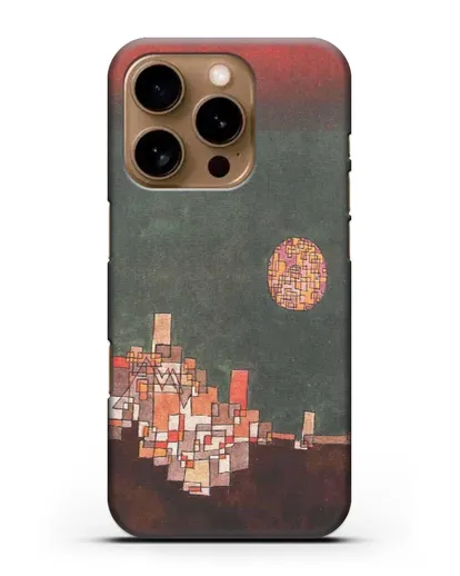 Чехол Выбранное расположение (Клее Пауль) силиконовый для iPhone 16 Pro