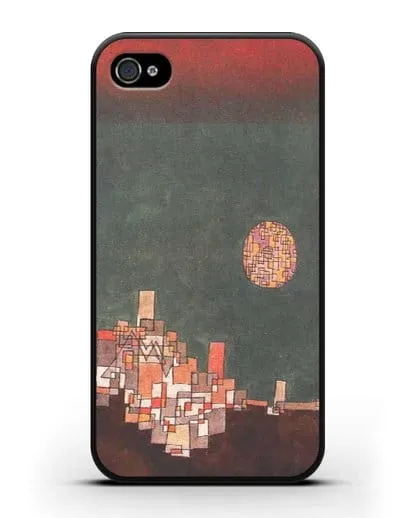 Чехол Выбранное расположение (Клее Пауль) силиконовый для iPhone 4/4s