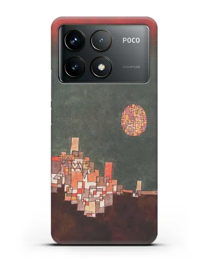 Чехол Выбранное расположение (Клее Пауль) силиконовый для Xiaomi Poco F6 Pro