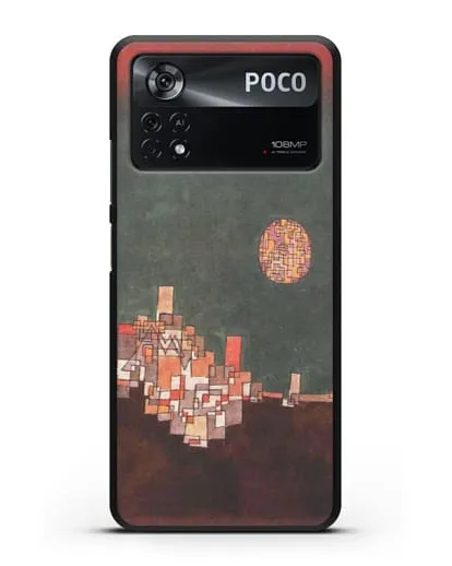 Чехол Выбранное расположение (Клее Пауль) силиконовый для Xiaomi Poco X4 Pro