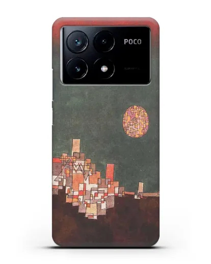 Чехол Выбранное расположение (Клее Пауль) силиконовый для Xiaomi Poco X6 Pro