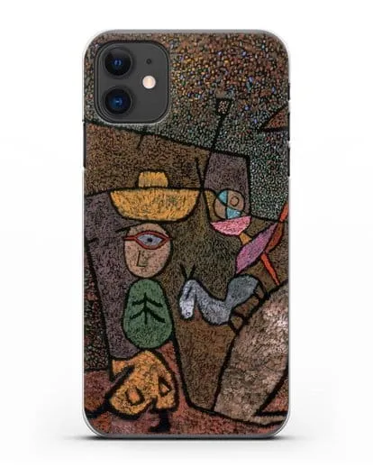 Чехол Бродячий цирк (Клее Пауль) силиконовый для iPhone 11