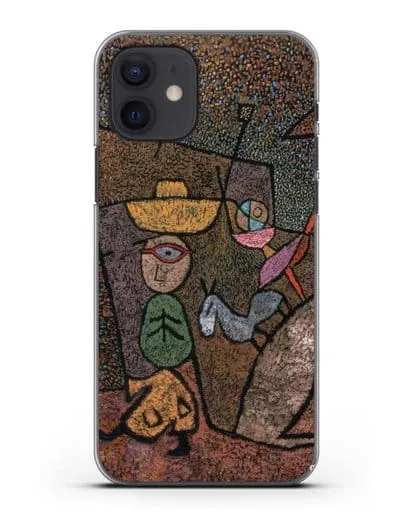 Чехол Бродячий цирк (Клее Пауль) силиконовый для iPhone 12