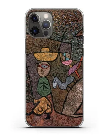 Чехол Бродячий цирк (Клее Пауль) силиконовый для iPhone 12 Pro