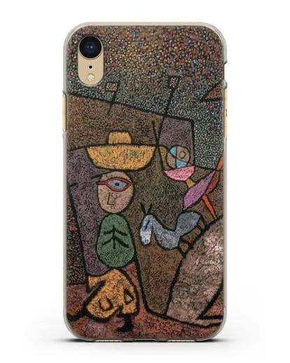 Чехол Бродячий цирк (Клее Пауль) силиконовый для iPhone XR