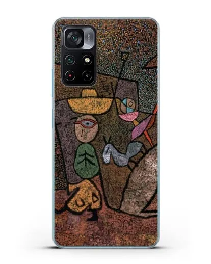 Чехол Бродячий цирк (Клее Пауль) силиконовый для Xiaomi Poco M4 Pro 5G