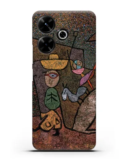 Чехол Бродячий цирк (Клее Пауль) силиконовый для Xiaomi Poco M6