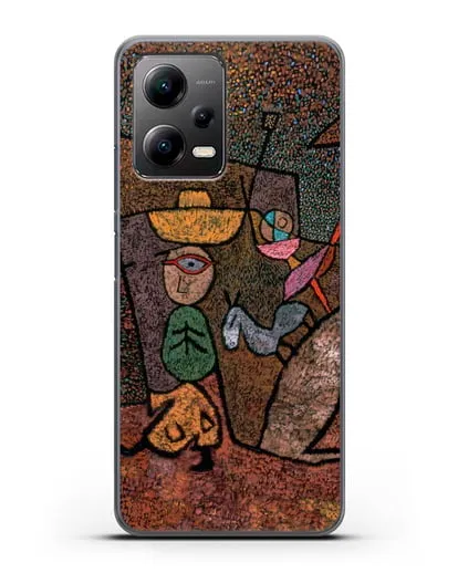 Чехол Бродячий цирк (Клее Пауль) силиконовый для Xiaomi Poco X5