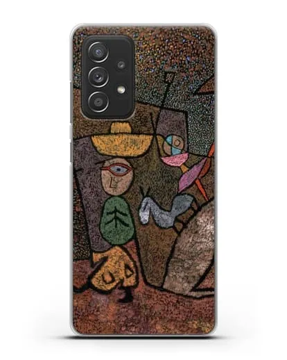 Чехол Бродячий цирк (Клее Пауль) силиконовый для Samsung Galaxy A53