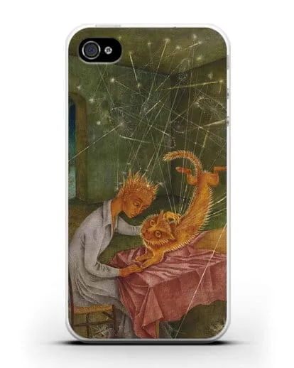 Чехол Симпатия (Варо Ремедиос) силиконовый для iPhone 4/4s