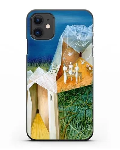 Чехол Пейзаж с башней кентавров (Варо Ремедиос) силиконовый для iPhone 11