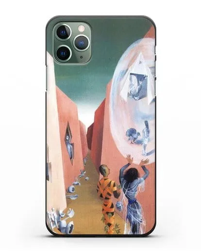 Чехол Цыганка и арлекин (Варо Ремедиос) силиконовый для iPhone 11 Pro