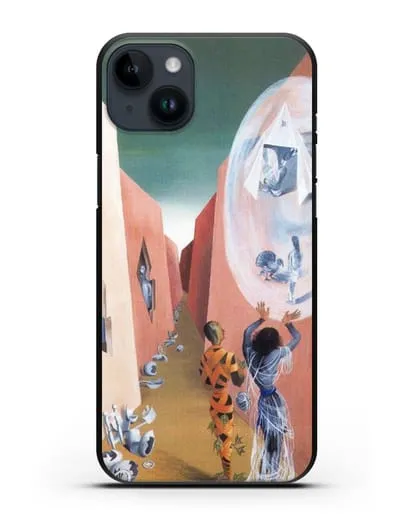 Чехол Цыганка и арлекин (Варо Ремедиос) силиконовый для iPhone 14 Plus